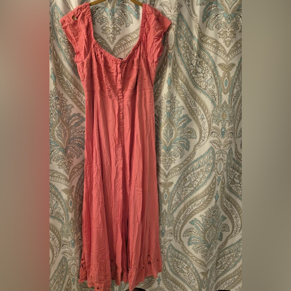 Torrid Pink Summer Maxi Dress